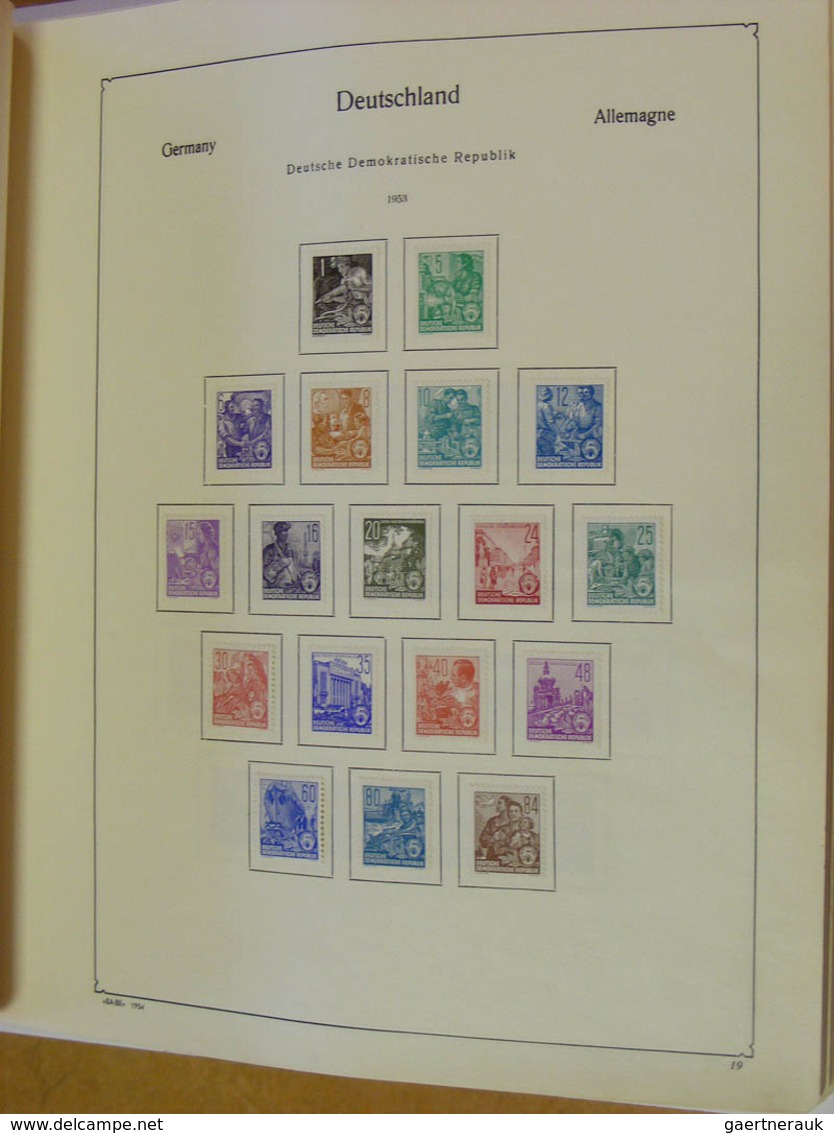 32216 Sowjetische Zone und DDR: 1945-1972. MNH, mint hinged and used collection Sovjetzone and DDR 1945-19