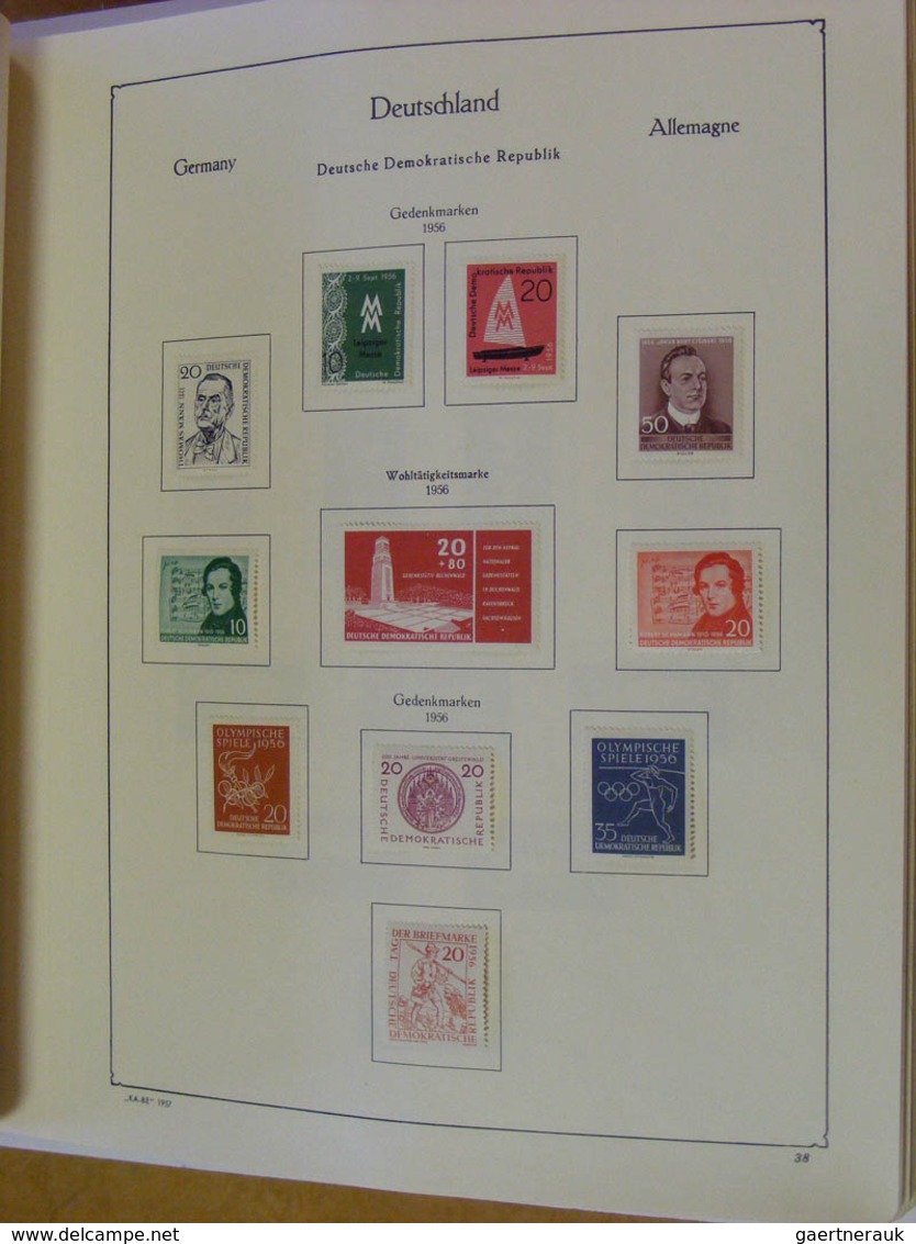 32216 Sowjetische Zone und DDR: 1945-1972. MNH, mint hinged and used collection Sovjetzone and DDR 1945-19