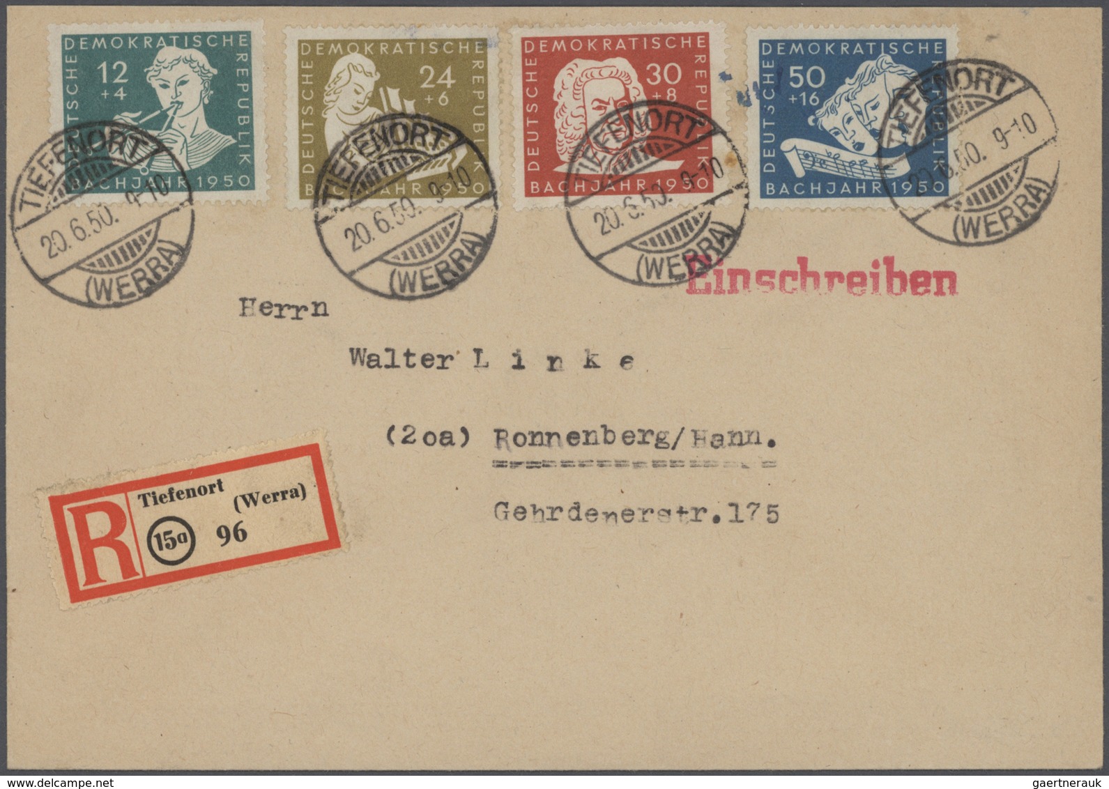 32295 DDR: 1949/1990, Reichhaltiger Sammlungsbestand Von Einigen Hundert Briefen, FDCs Und Ganzsachen, Dur - Sonstige & Ohne Zuordnung