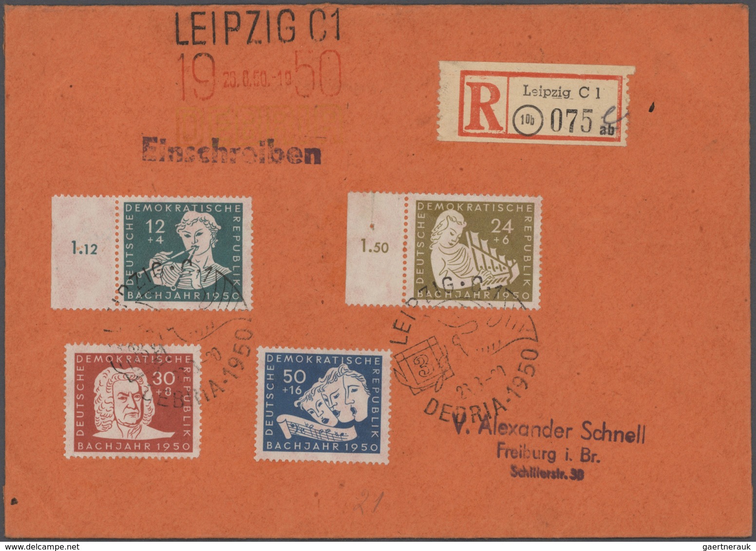 32295 DDR: 1949/1990, reichhaltiger Sammlungsbestand von einigen hundert Briefen, FDCs und Ganzsachen, dur