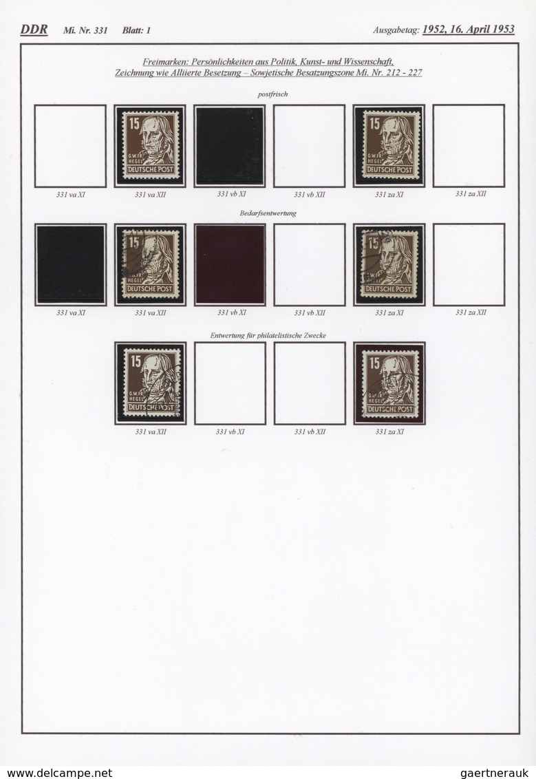 32297 DDR: 1949/1990, Umfassende Und Sehr üppig Geführte Sammlung, Die Weit über Das Sonst übliche Normalm - Sonstige & Ohne Zuordnung