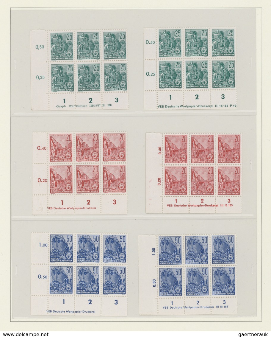 32360 DDR: 1960 - 1980 (ca.), Sehr Umfangreiche Sammlung Auf Selbst Gestalteten Blättern In 7 SAFE-Alben, - Andere & Zonder Classificatie