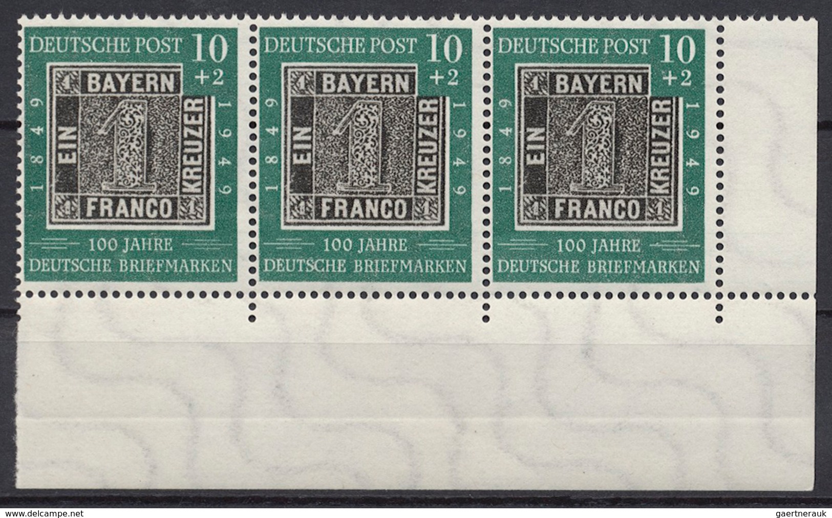 32409 Bundesrepublik und Berlin: 1945/2000, Bizone/Bund/Berlin großer Lagerbestand mit etwas DDR, etwa übe