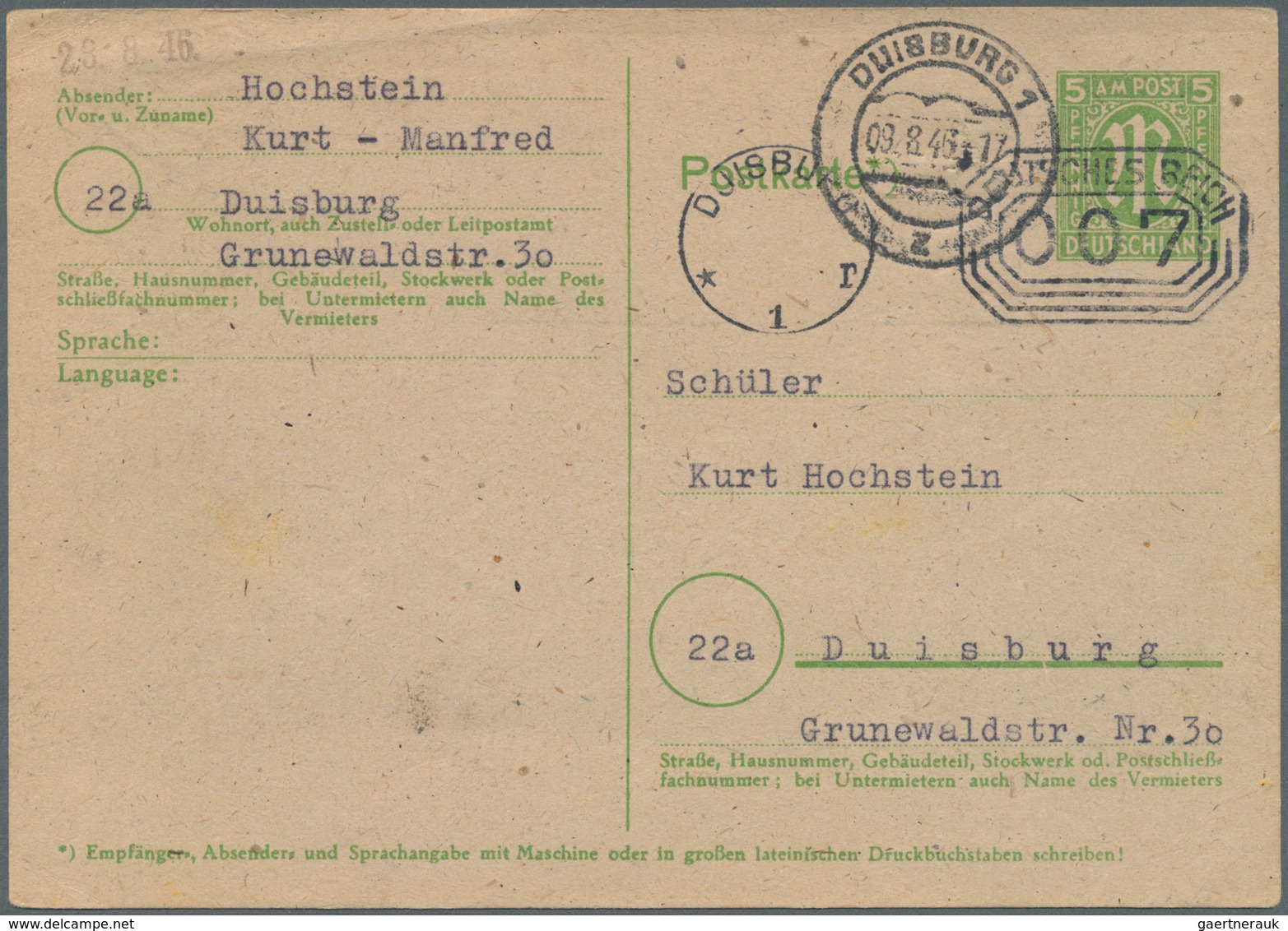 32410 Bundesrepublik und Berlin: 1946/1966, 3 Alben mit hunderten Briefen und einigen Ganzsachen, dabei in