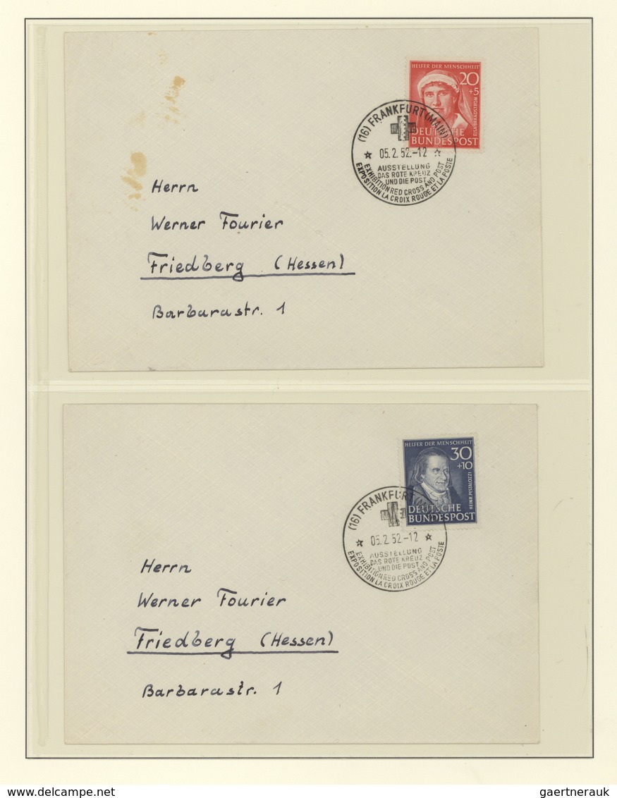 32428 Bundesrepublik und Berlin: 1949/70 ca., Briefe-Partie von paar hundert Belegen mit vielen Bedarfsfra