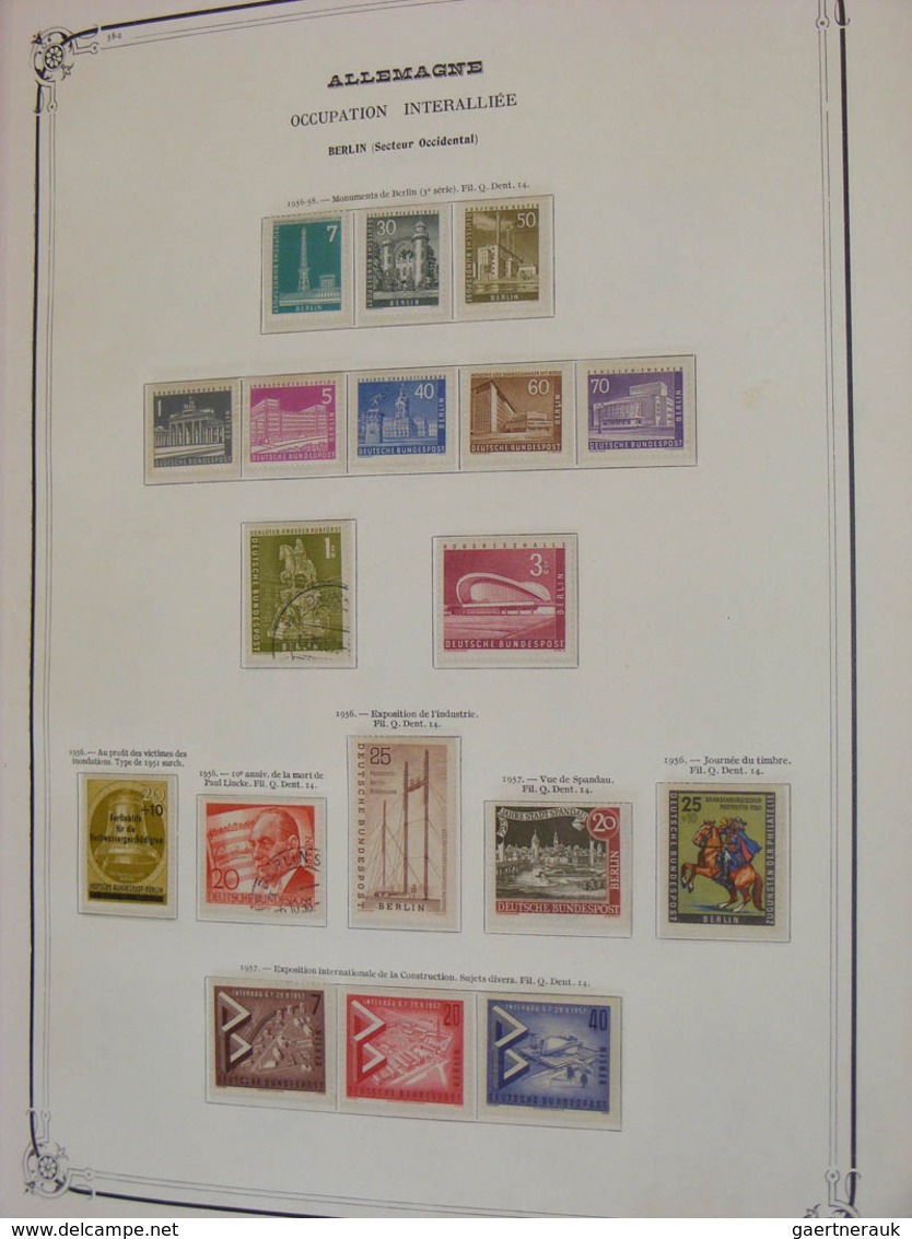 32471 Berlin: 1948/1986: überwiegend Postfrisch Und Ungebrauchte Sammlung Im Yvert-Vordruckalbum. Die Samm - Andere & Zonder Classificatie
