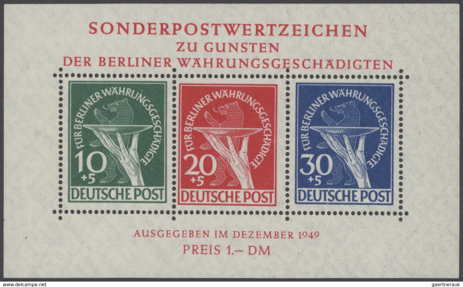 32473 Berlin: 1948/1977, Parallel In Beiden Erhaltungen Geführte Sammlung Im Steckbuch, Und In Beiden Erha - Autres & Non Classés