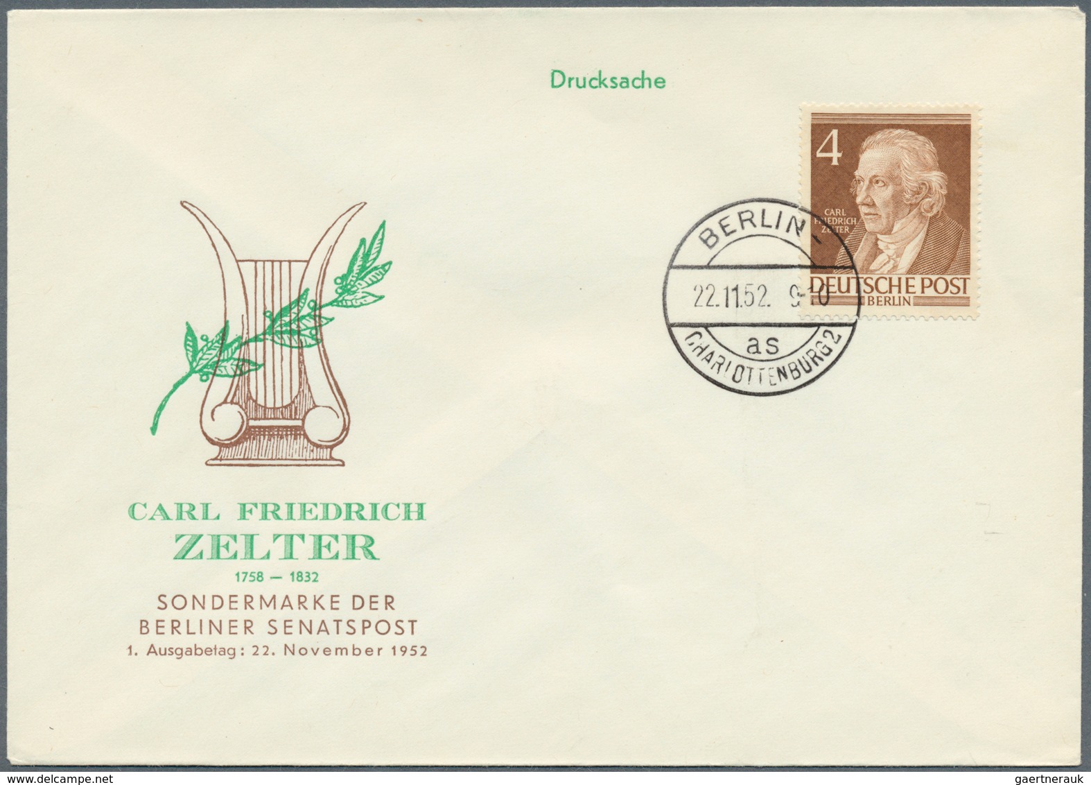 32506 Berlin: Ab 1950. Sammlung Früher, Guter FDC. Dabei Sind Mi. 71, 72/73, 74 (3x), 80/81, 87, 88/90 Und - Autres & Non Classés