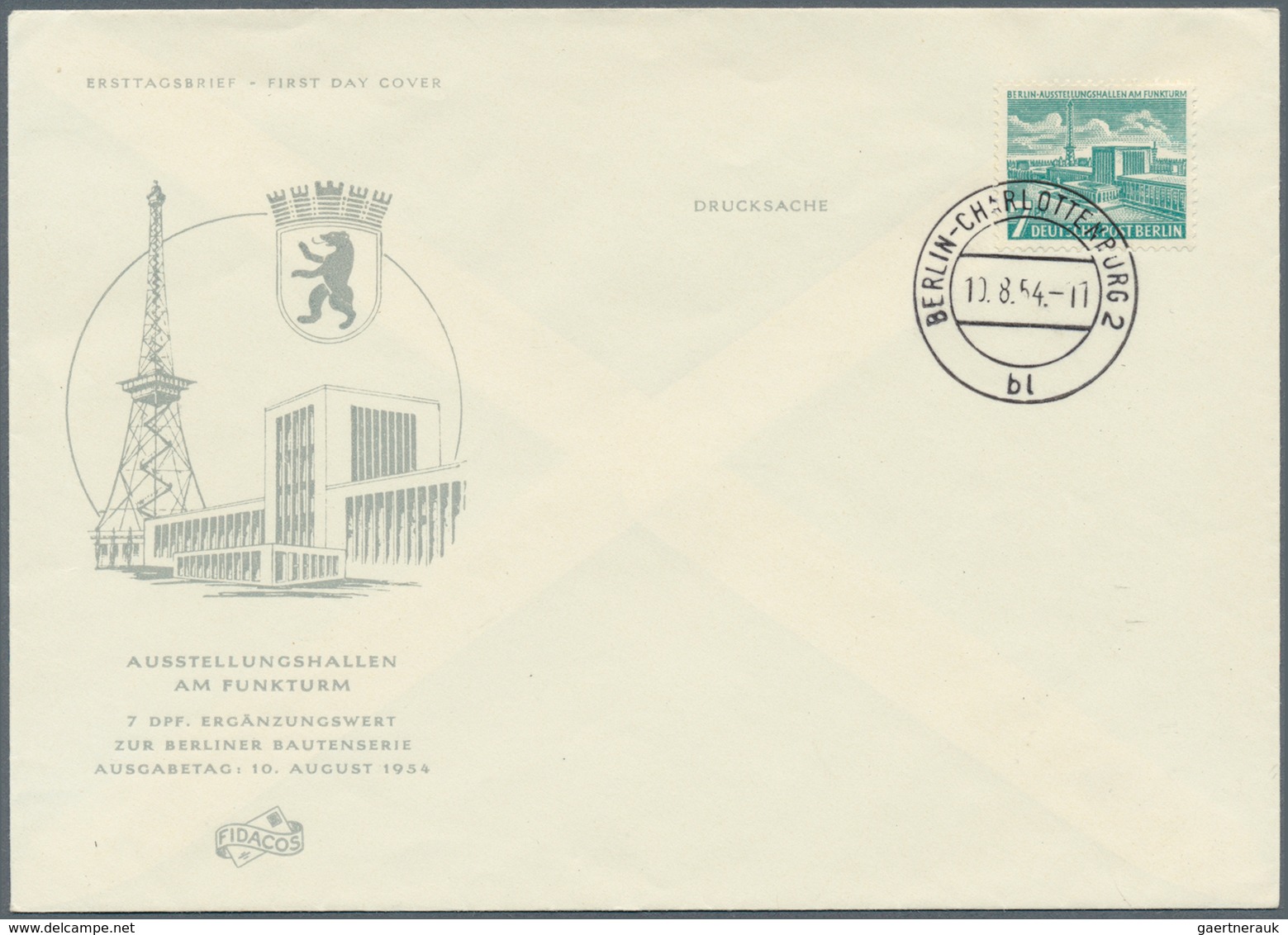 32506 Berlin: Ab 1950. Sammlung früher, guter FDC. Dabei sind Mi. 71, 72/73, 74 (3x), 80/81, 87, 88/90 und