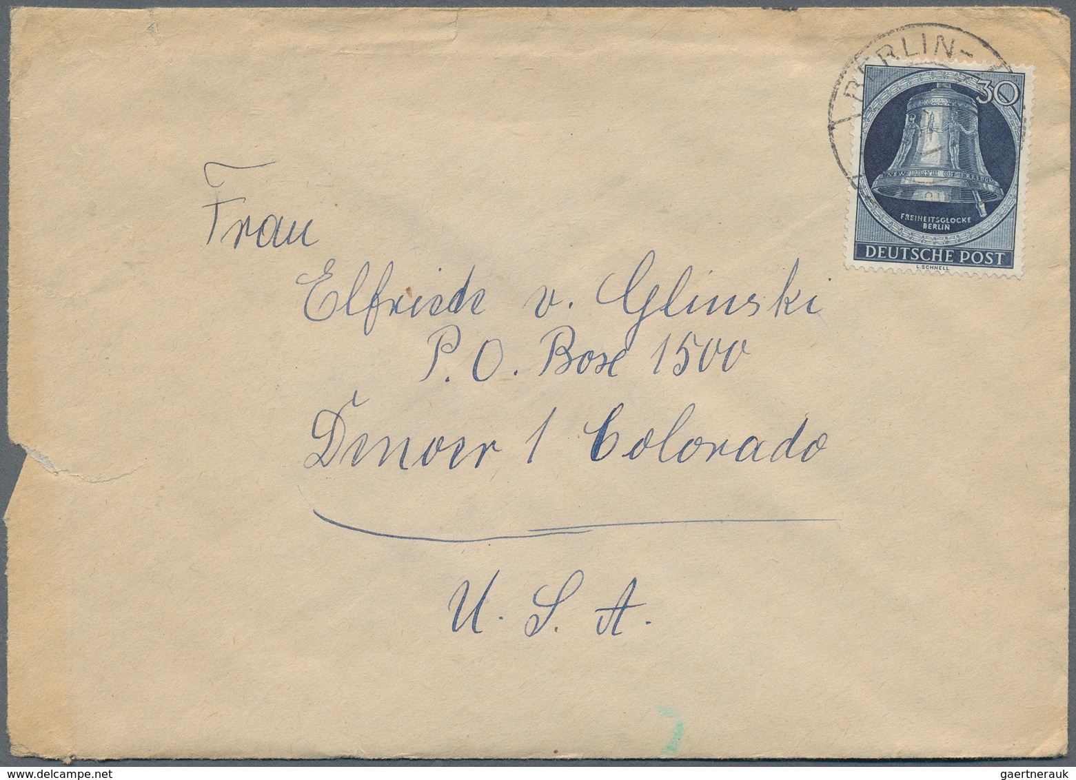32511 Berlin: 1952/1960, vielseitiger Posten von ca. 195 Briefen und Karten aus alter Familien-Korresponde