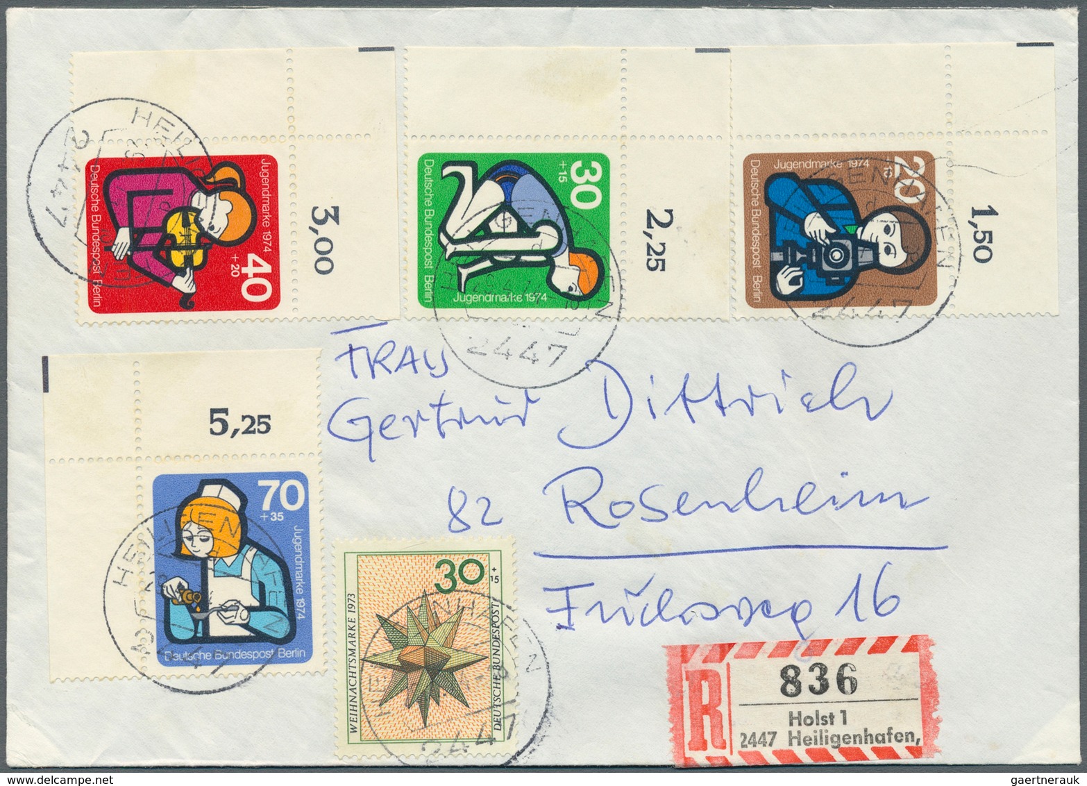 32523 Berlin: 1980/1991 (ca.), vielseitiger Bestand von über 250 Briefen und Karten aus Firmen-Korresponde