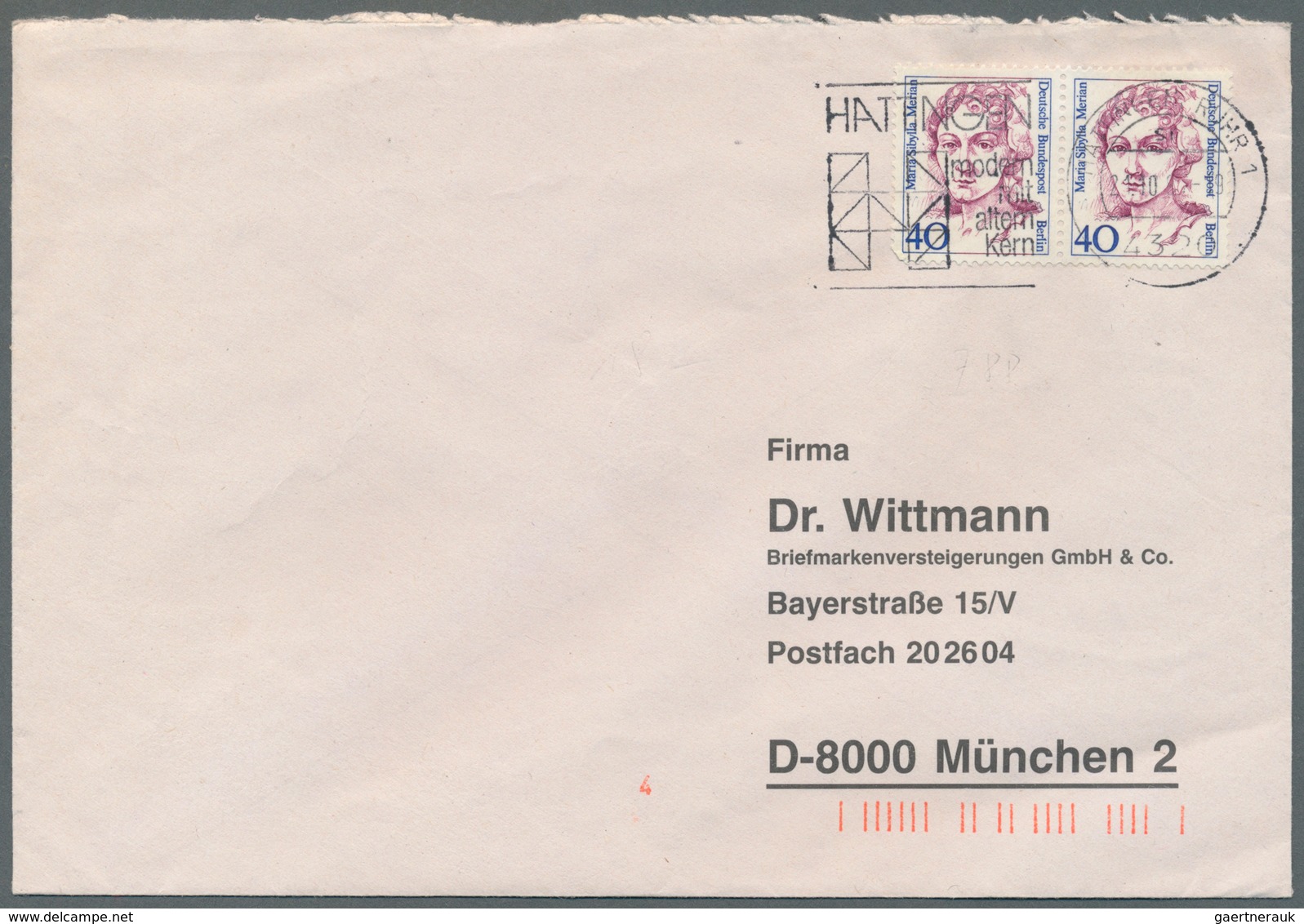 32525 Berlin: 1980/1991 (ca.), Vielseitiger Bestand Von über 250 Briefen Und Karten Aus Firmen-Korresponde - Andere & Zonder Classificatie