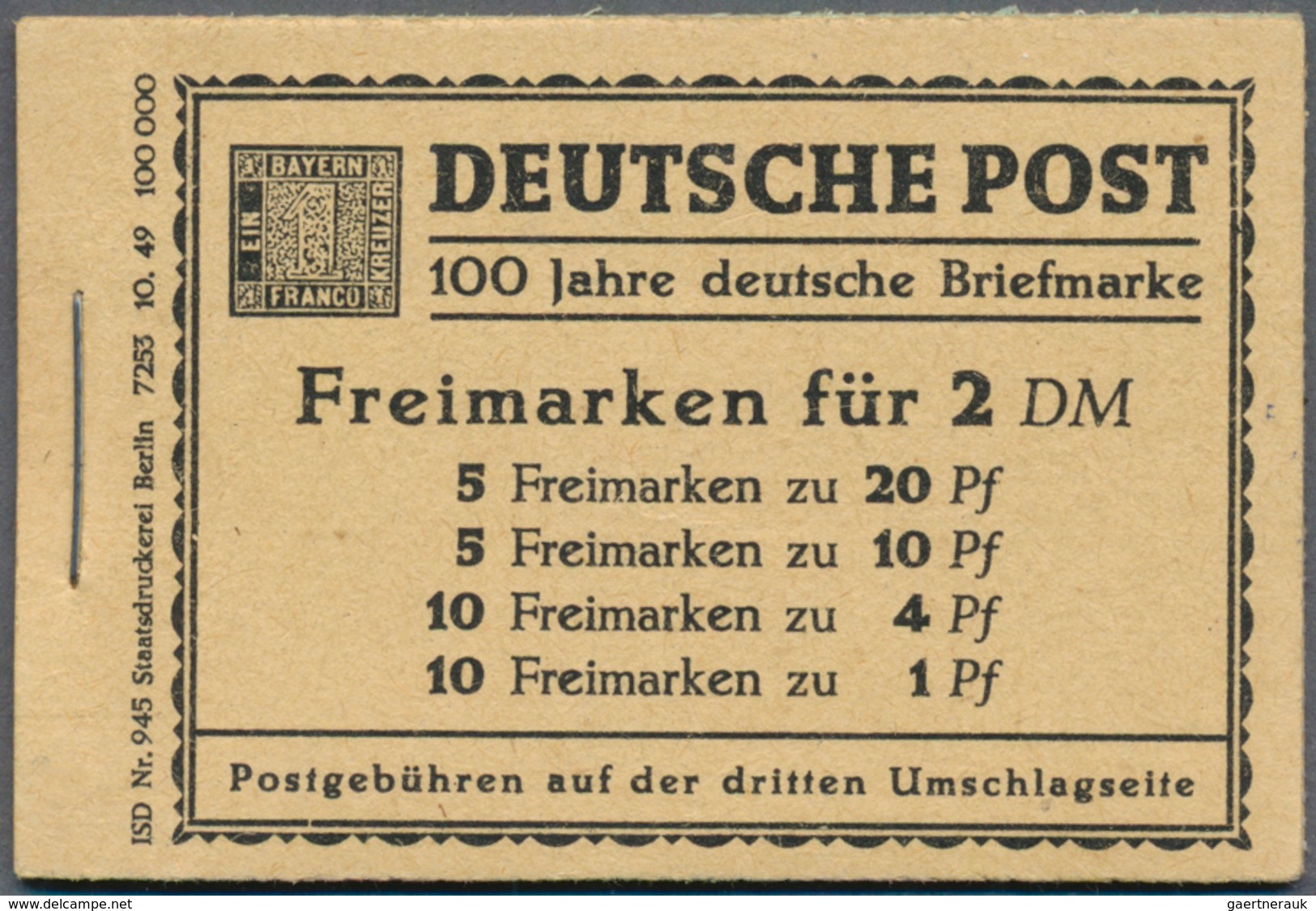 32532 Berlin - Markenheftchen: 1949/1989, Postfrische Sammlung Von Markenheftchen Und Heftchenblättern Inc - Markenheftchen