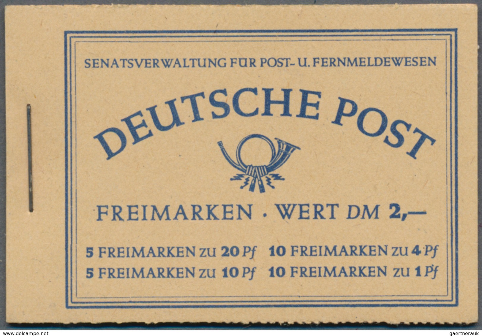 32532 Berlin - Markenheftchen: 1949/1989, Postfrische Sammlung Von Markenheftchen Und Heftchenblättern Inc - Postzegelboekjes
