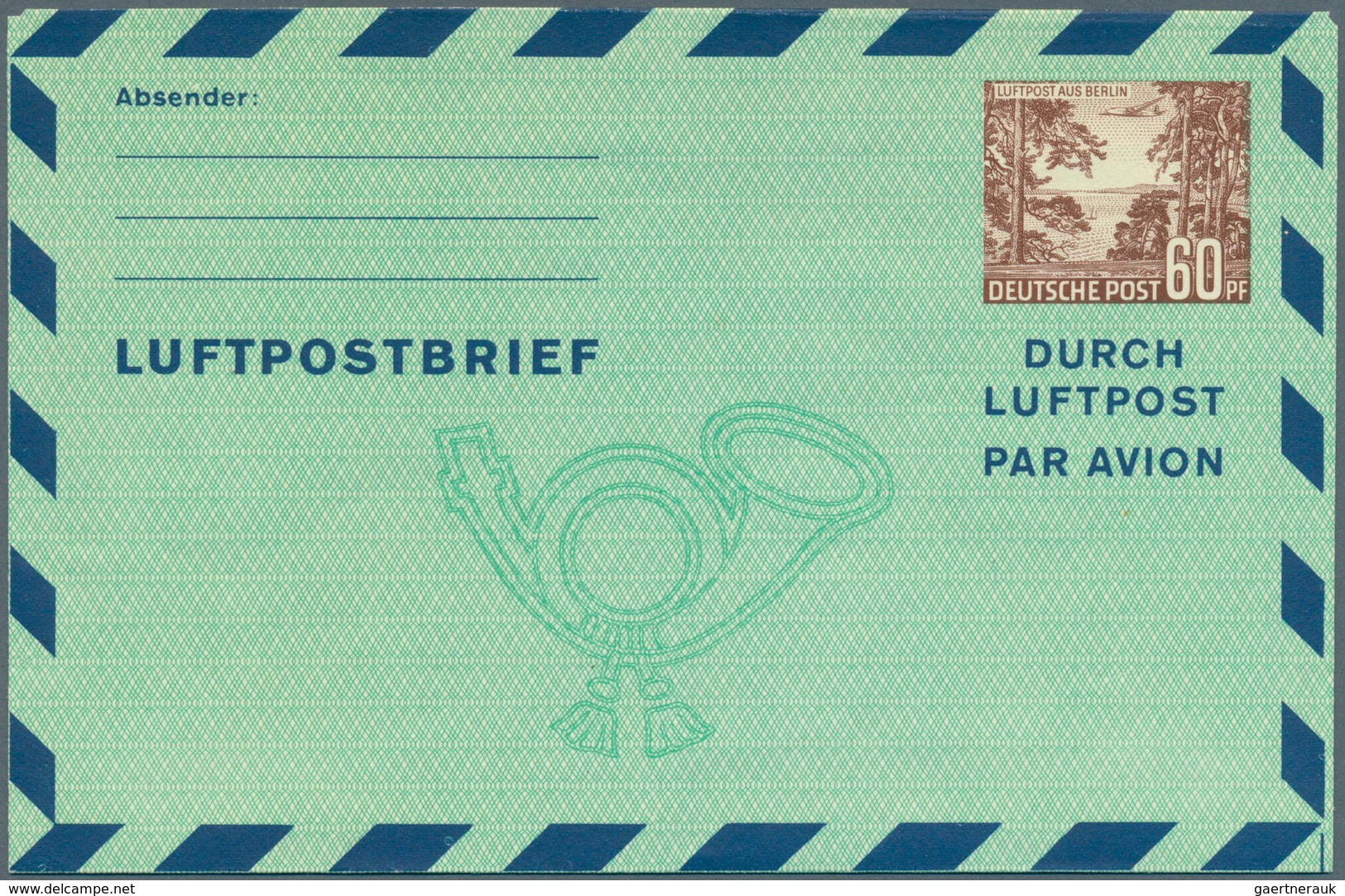 32546 Berlin - Ganzsachen: 1948/1956. Sammlung Von 33 Postkarten Und LP-Faltbriefen. Überwiegend Ungebrauc - Andere & Zonder Classificatie