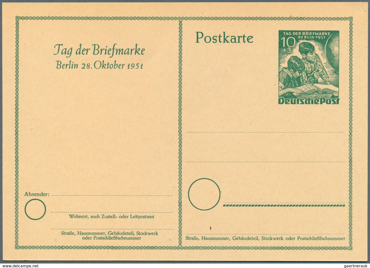 32546 Berlin - Ganzsachen: 1948/1956. Sammlung Von 33 Postkarten Und LP-Faltbriefen. Überwiegend Ungebrauc - Sonstige & Ohne Zuordnung