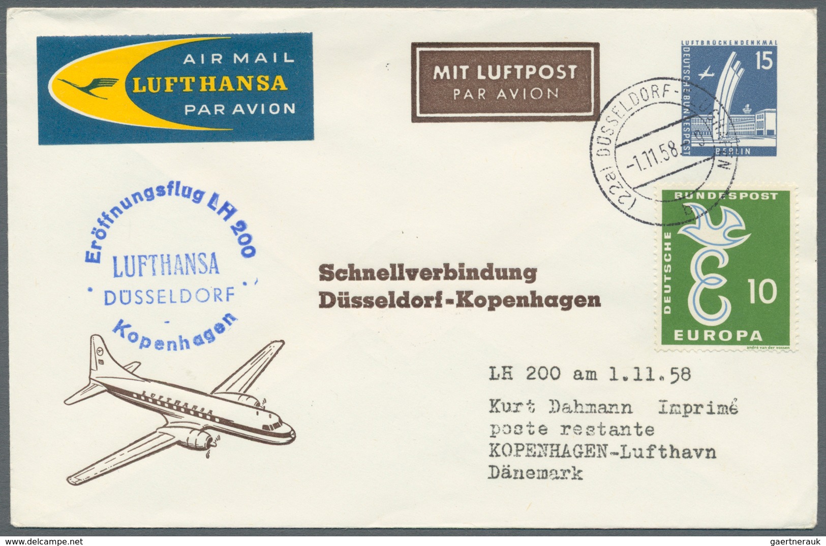 32548 Berlin - Ganzsachen: PRIVATGANZSACHEN: 1949/1985 (ca.), umfangreiche, ungebrauchte und gebrauchte Sa