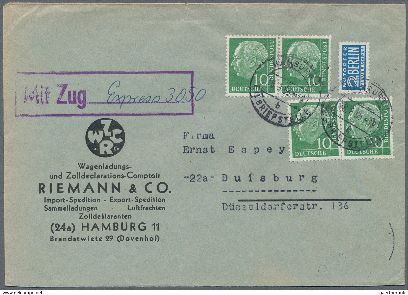 32662 Bundesrepublik Deutschland: 1948/85 (ca.), Posten Von Ca. 60 Aussergewöhnlichen Ehemaligen Einzellos - Andere & Zonder Classificatie