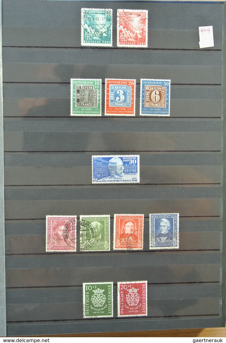 32705 Bundesrepublik Deutschland: 1949-2013. Very Well Filled, MNH, Mint Hinged And Used, Partly Double Co - Andere & Zonder Classificatie