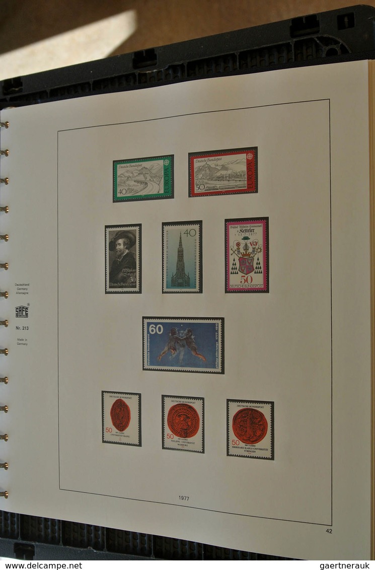 32764 Bundesrepublik Deutschland: 1960/2000: Postfrisch und gestempelte Bund-Sammlungen von ca. 1960 bis 2