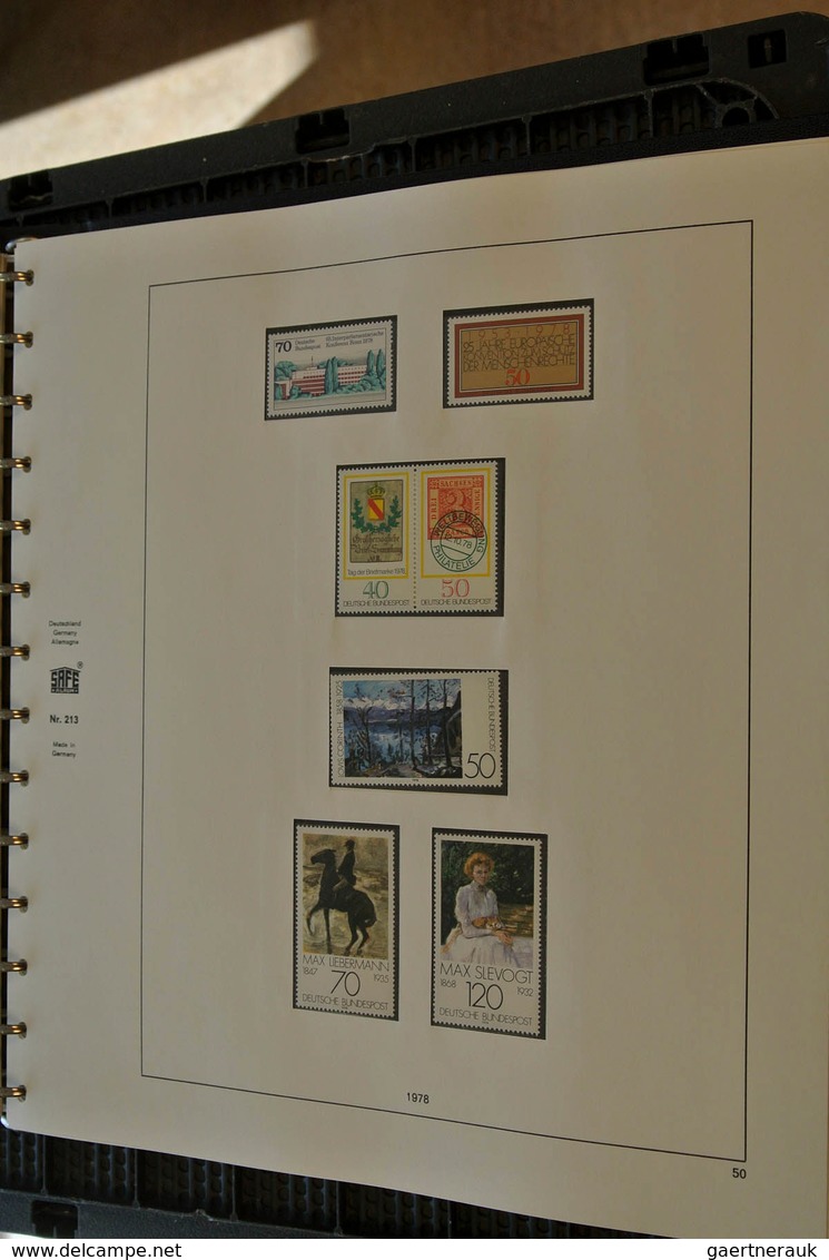 32764 Bundesrepublik Deutschland: 1960/2000: Postfrisch und gestempelte Bund-Sammlungen von ca. 1960 bis 2