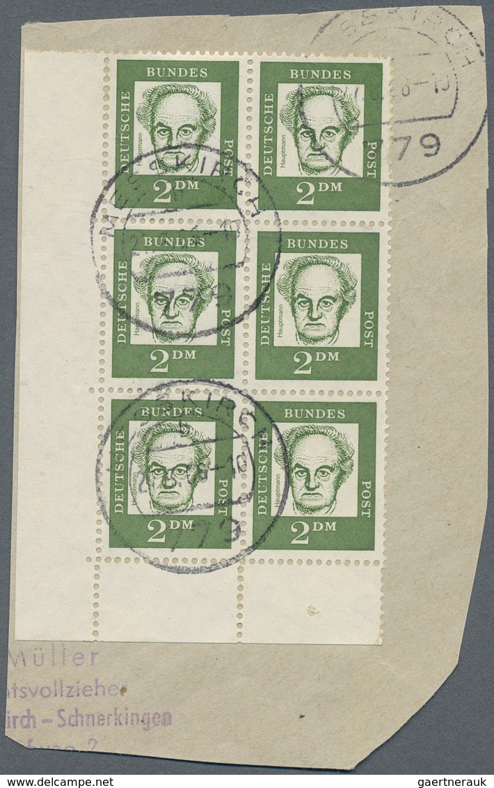 32766 Bundesrepublik Deutschland: 1961/1995 (ca.), Postfrischer Und Gestempelter Spezial-Sammlungsposten M - Andere & Zonder Classificatie