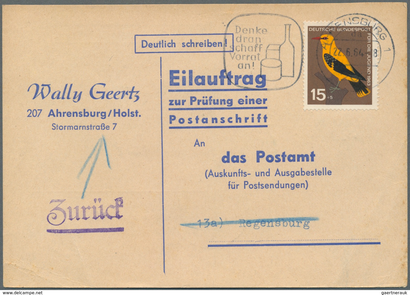 32768 Bundesrepublik Deutschland: 1961/1981, Posten Von Ca. 280 Briefen Und Karten Nur Mit Sonder- /Zuschl - Andere & Zonder Classificatie
