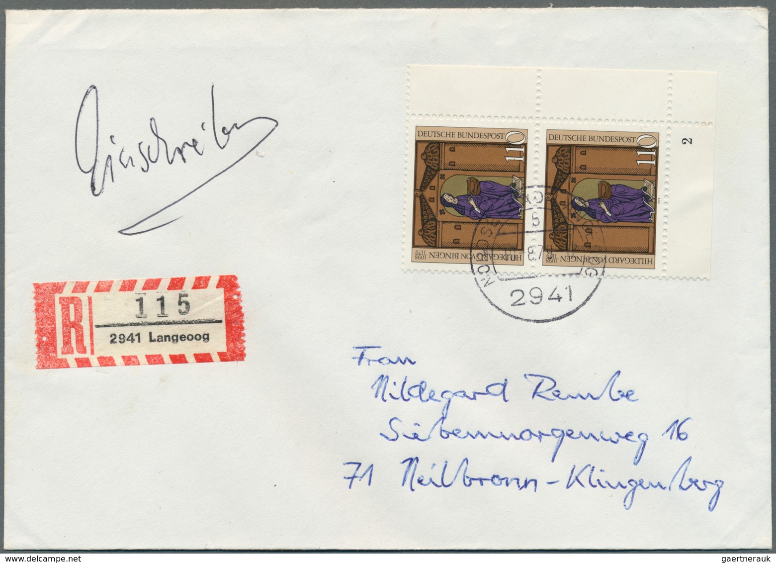 32768 Bundesrepublik Deutschland: 1961/1981, Posten von ca. 280 Briefen und Karten nur mit Sonder- /Zuschl