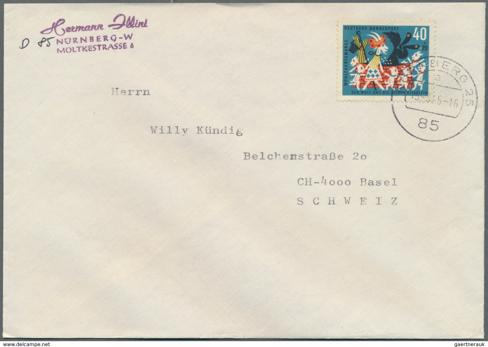 32768 Bundesrepublik Deutschland: 1961/1981, Posten von ca. 280 Briefen und Karten nur mit Sonder- /Zuschl