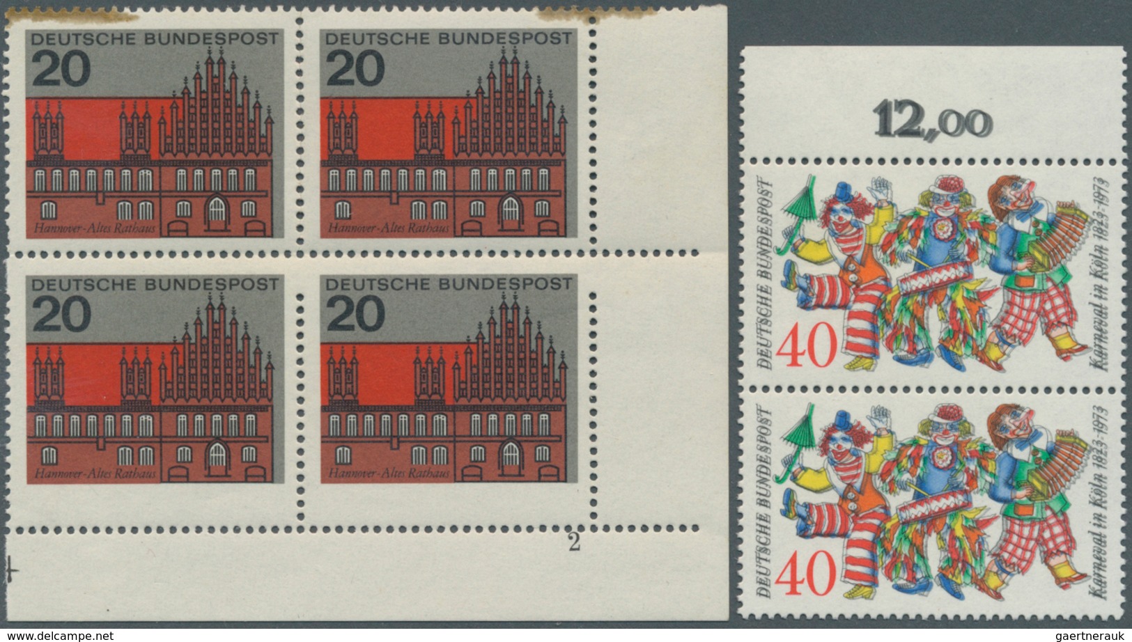 32775 Bundesrepublik Deutschland: 1964/2004, Hochwertige Spezial-Sammlungspartie Von Nur Abarten Und Beson - Andere & Zonder Classificatie