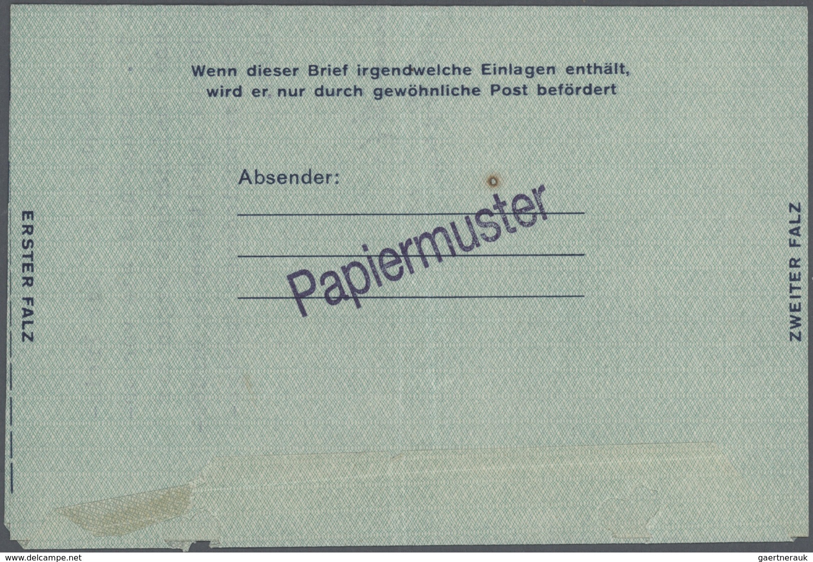32845 Bundesrepublik - Ganzsachen: 1948/1951. Einmalige LF-Studiengruppe Mit Essays, Druckproben, Papiermu - Sonstige & Ohne Zuordnung