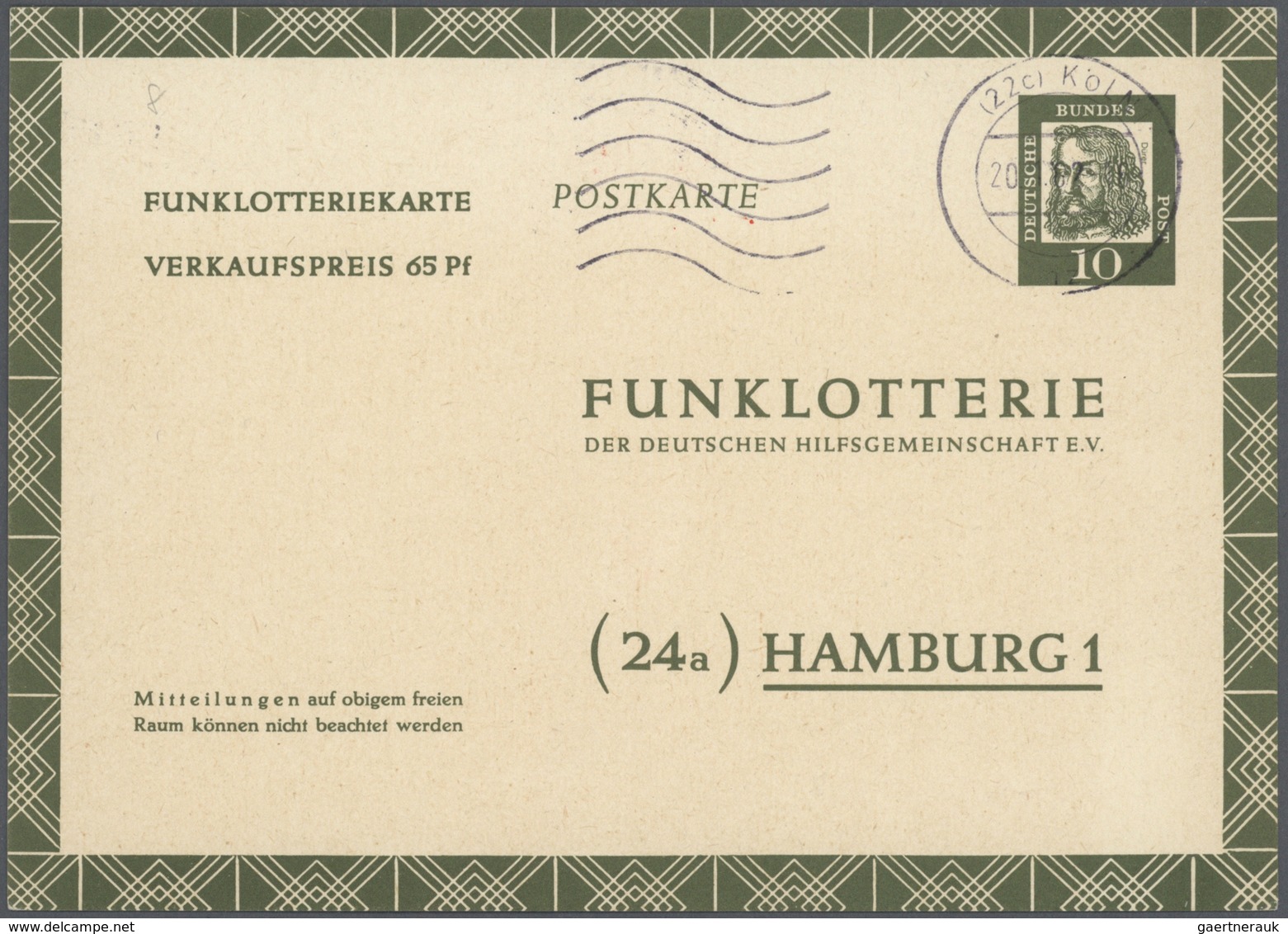 32846 Bundesrepublik - Ganzsachen: 1948/2011. Umfangreiche Sammlung mit einigen hundert Karten, Luftpostle