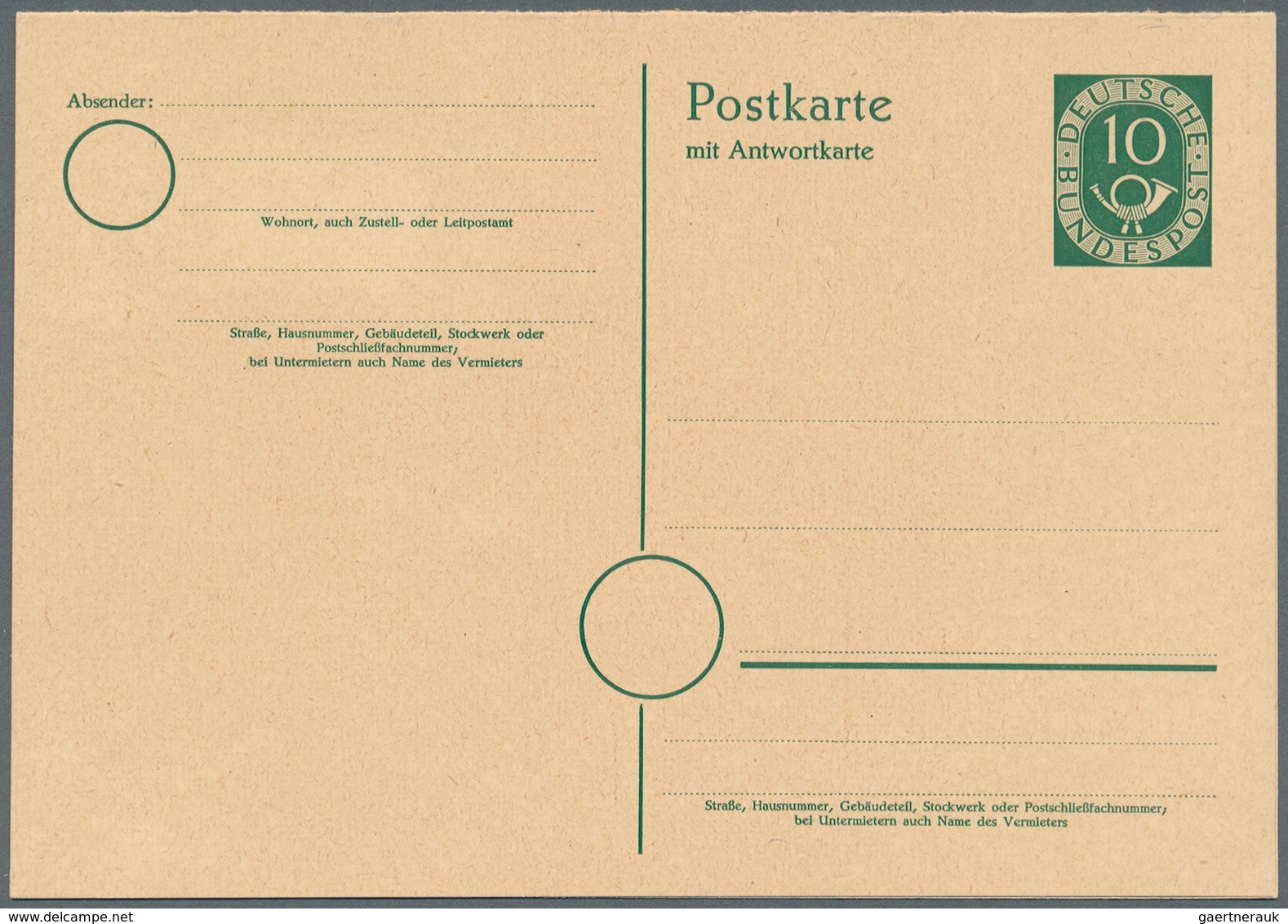 32847 Bundesrepublik - Ganzsachen: 1948/2008, umfangreiche und gehaltvolle Sammlung von 454 nur versch. am