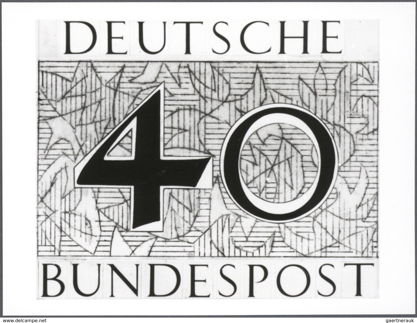32877 Bundesrepublik - Besonderheiten: 1966/1967, Neue Dauerserie, Sammlung Von 61 S/w-Fotoessays Zeichnun - Sonstige & Ohne Zuordnung