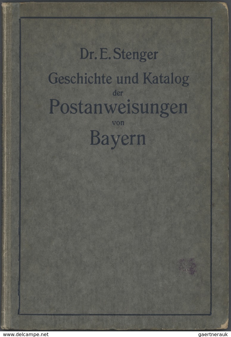32915 Philatelistische Literatur - Deutschland - Altdeutschland: 1914, Dr. E. Stenger: "Geschichte Und Kat - Autres & Non Classés