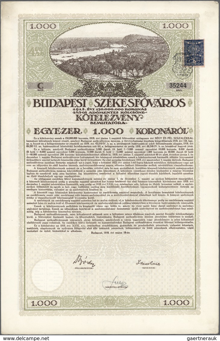 32972 Varia (im Briefmarkenkatalog): collectors book with very large sized Russian Birth certificates (5 p