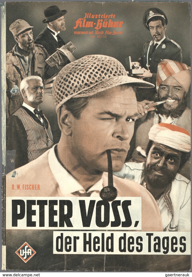 32975 Varia (im Briefmarkenkatalog): Film, Kino, Drei Große Bananenkisten Mit Etlichen Tausend Filmprogram - Andere & Zonder Classificatie