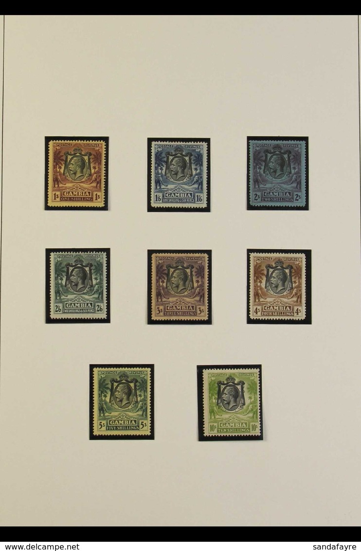 BRITISH AFRICA & ASIA  1882-1961 Interesting Mostly Mint Collection With Covers Presented In Hingeless Mounts On Leaves, - Other & Unclassified
