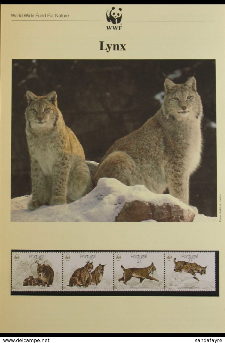WORLD WILDLIFE FUND  1983-1992 Beautiful All World Collection Of Never Hinged Mint Stamps And Matching Covers In Three D - Sin Clasificación