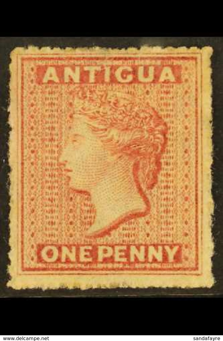 1863-67  1d Dull Rose, Watermark Small Star, Rough Perf 14-16, SG 6, Fine Mint. For More Images, Please Visit Http://www - Autres & Non Classés