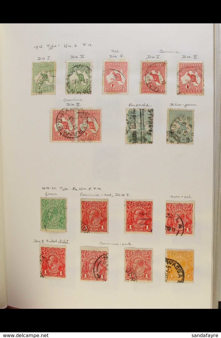 1913 TO 1970's UNUSUAL SEMI- SPECIALISED COLLECTION.  A Single Album With Around 130 Pages Of Mint & Fine Used Stamps Su - Andere & Zonder Classificatie