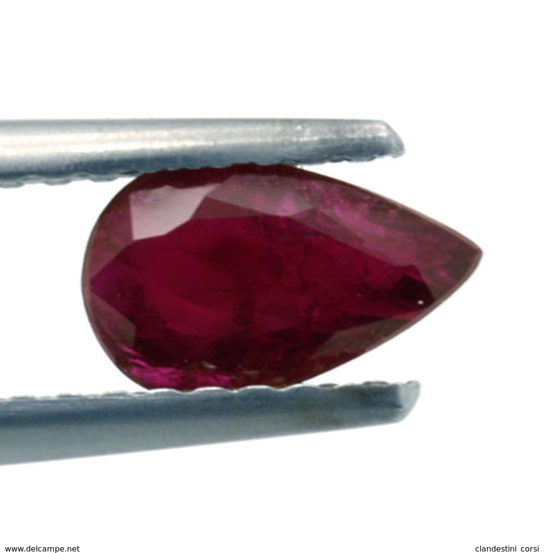 Rubis Naturel 0,66 Ct Avec Certificat Gemmologique - Ruby