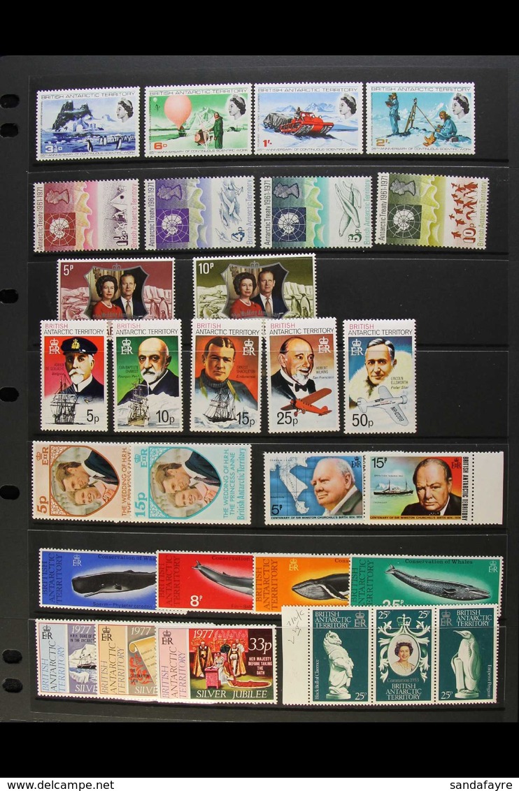 1969-83 NHM / MINT SELECTION  A Mostly Never Hinged Mint, All Different Selection On Stock Pages. Most As Complete Sets  - Andere & Zonder Classificatie