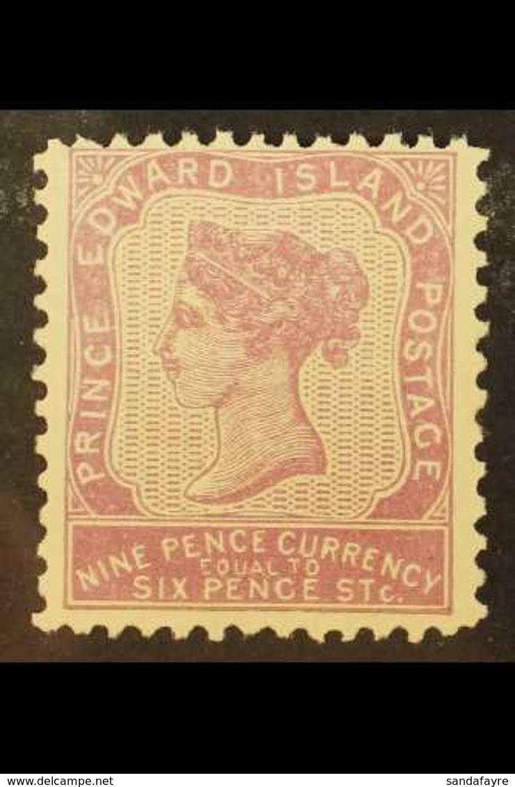 1862  9d Reddish Mauve, Perf 11½ - 12, SG 19, Very Fine And Fresh Mint Og. For More Images, Please Visit Http://www.sand - Andere & Zonder Classificatie