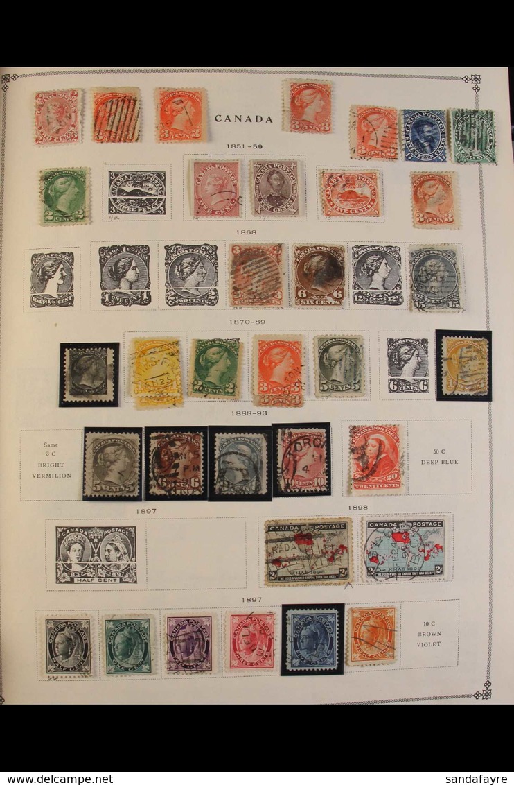 1859-2013 EXTENSIVE COLLECTION  In A Thick Album, Earlier Issues Mostly Used, Includes (all Used) 1859 Set, 1864 2c, 188 - Andere & Zonder Classificatie