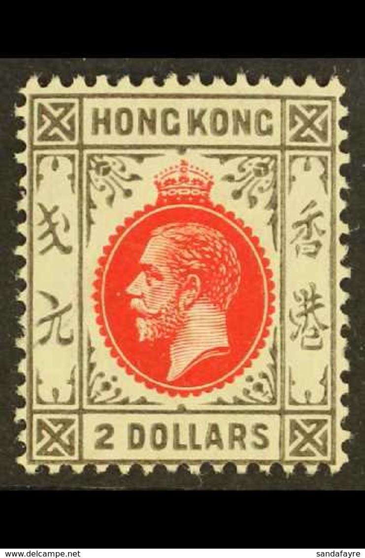 1912-21  (wmk Mult Crown CA) $2 Carmine-red And Grey-black, SG 113, Very Fine Mint. For More Images, Please Visit Http:/ - Other & Unclassified