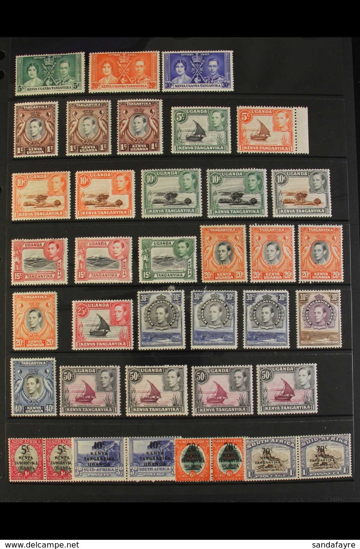 1937-54 KGVI FINE MINT COLLECTION CAT £1000+  An Attractive ALL DIFFERENT Collection That Includes 1938-54 Definitives T - Vide