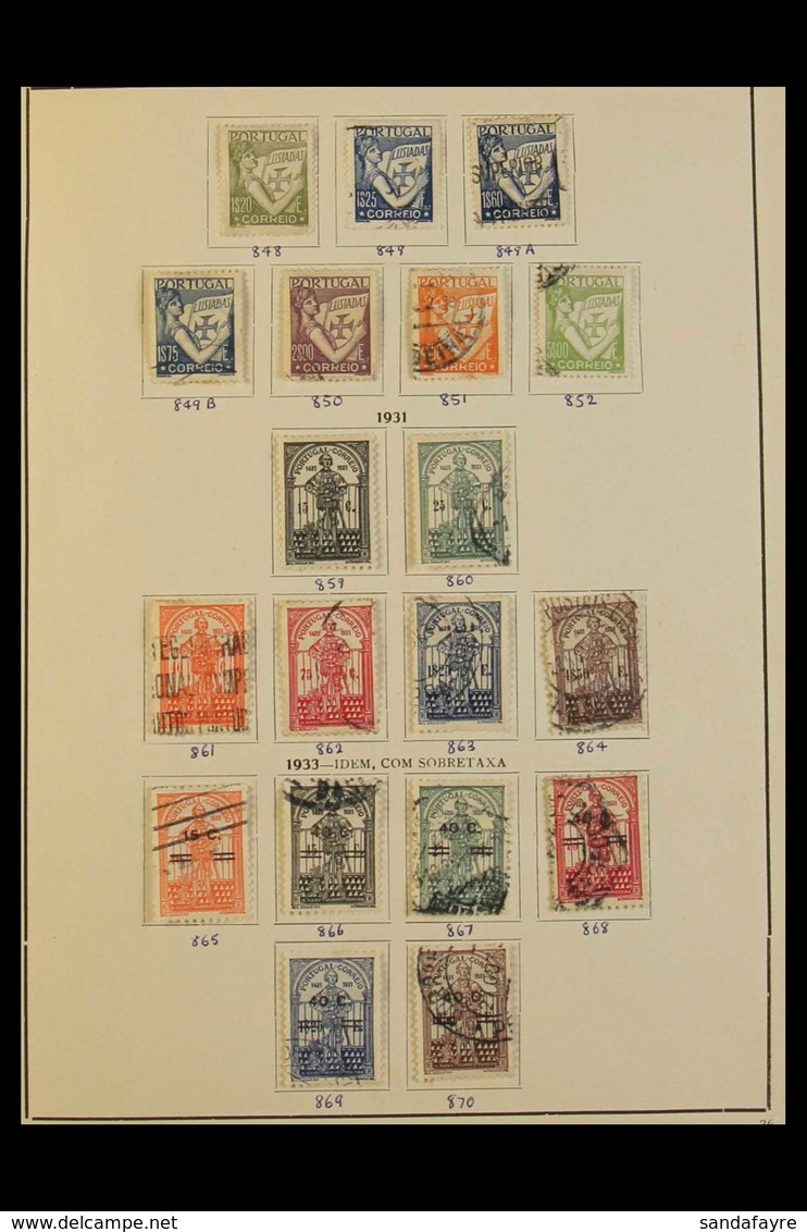 1931 - 1971 EXTENSIVE COLLECTION - PLENTY OF GOOD SETS  Good Mint And Used Collection On Album Pages, Mostly Complete Se - Andere & Zonder Classificatie
