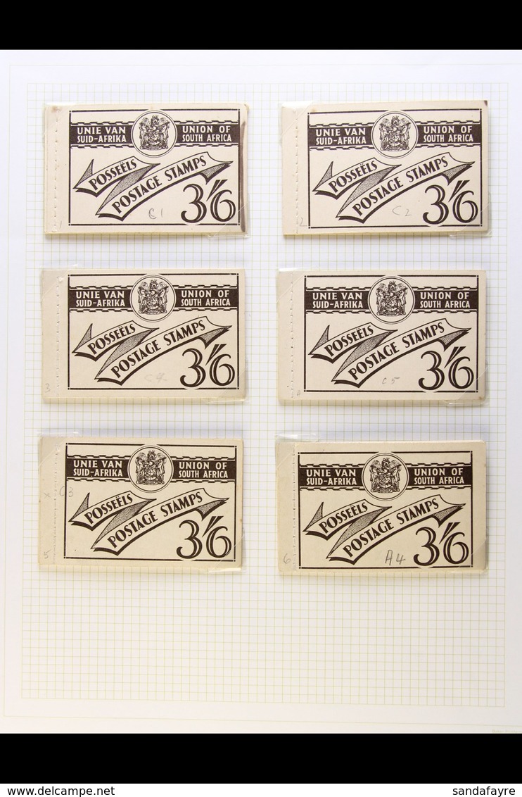 1951 BOOKLETS  3s6d Complete Booklet (SG SB19) - A Collection Of 28 Booklets, Containing Different Panes From The Lay-ou - Unclassified