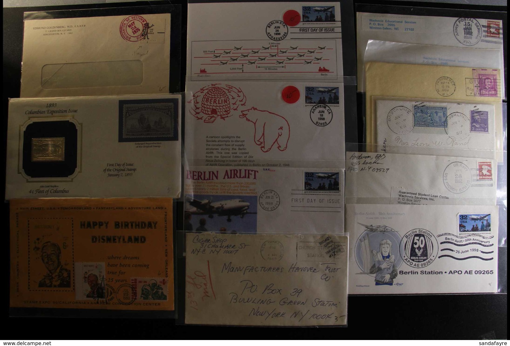 COVERS HOARD  1945-90s Substantial, Unsorted Accumulation With Ranges Of Slogan Postmarks, First Day Illustrated Covers, - Andere & Zonder Classificatie